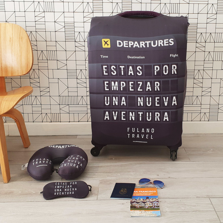 FUNDA PARA VALIJA MEDIANA - AEROPUERTO